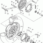 XV1100F/XV1100FC Заднее колесо