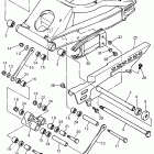 YZF 750R Бугель (задний рычаг)