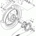 YZF 750R Заднее колесо