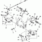 TW 200E Подножки