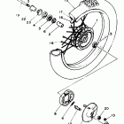 PW 80 Переднее колесо