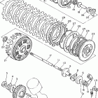 XV1100F/XV1100FC Сцепление