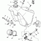 YZ 125 Топливный бак