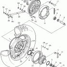 XV 1100 Заднее колесо