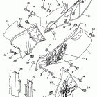 WR 250 Боковая панель