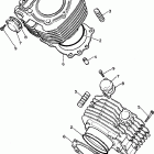 XV750F/XV750FC Цилиндр