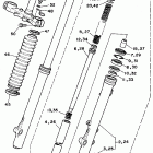 XT 225 Передняя вилка