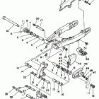 XT 350 Бугель (задний рычаг)