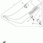 WR 250 Сидение