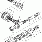 XV750F/XV750FC Промежуточный ведущий вал