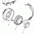 XV750F/XV750FC Генератор