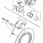 XJ 600S Задний суппорт тормозной