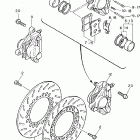 XV1100F/XV1100FC Передний тормозной суппорт