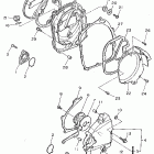 FZR1000 Крышка картера двигателя