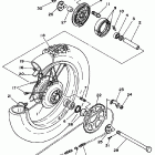 XT 225 Заднее колесо