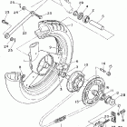 FRZ 600R Заднее колесо