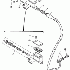 YZ 125 Главный тормозной цилиндр,передний