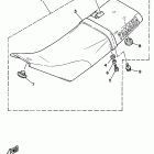 TW 200E Сидение