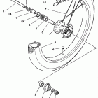 XT 350 Переднее колесо
