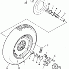 VMX 1200 Заднее колесо