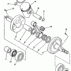 RT 100 Коленчатый вал и Поршень