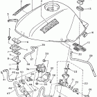 XJ 600S Топливный бак