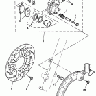 XT 350 Передний тормозной суппорт