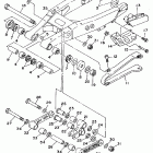 WR 250 Бугель (задний рычаг)