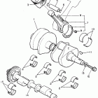 VMX 1200 Коленчатый вал и Поршень