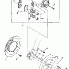 WR 250 Передний тормозной суппорт