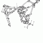 XT 600 Рама (только шт. Калифорния)