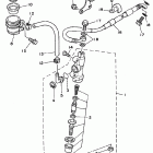 WR 250 Задний торм цилиндр