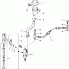 VMX 1200 Задний торм цилиндр