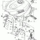 YZF 750R Топливный бак (только шт.Калифорния)