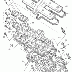YZF 750R Головка цилиндра