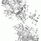 XV 1100 Головка цилиндра