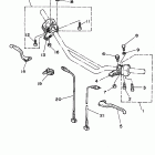 TW 200E Рулевые переключатели