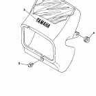 XT 350 Обтекатель 1