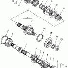 XJ 600S Трансмиссия