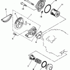 XT 225 Масляный насос