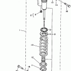 WR 250 Задняя подвеска