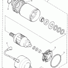 YZF 750R Стартер электрический