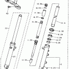 XJ 600S Передняя вилка