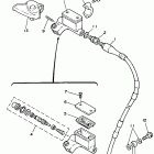 YZ 250 Главный тормозной цилиндр,передний