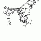 XT 600E Рама (только шт. Калифорния)