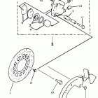 XT 225 Передний тормозной суппорт