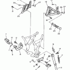 XT 600E Подножки
