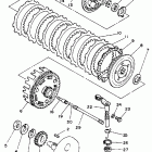 XT 350 Сцепление
