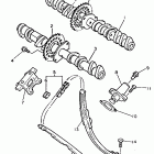 GTS 1000 Цепь механизма газораспределения