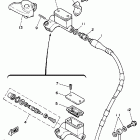WR 250 Главный тормозной цилиндр,передний